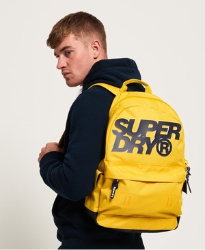 Superdry High Build Lineman Montana Férfi Hátizsák Sárga | CVYWE6741